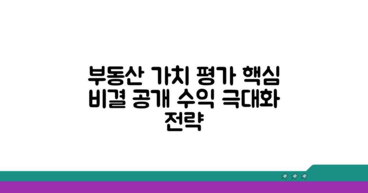 부동산 가치 산정의 중요성