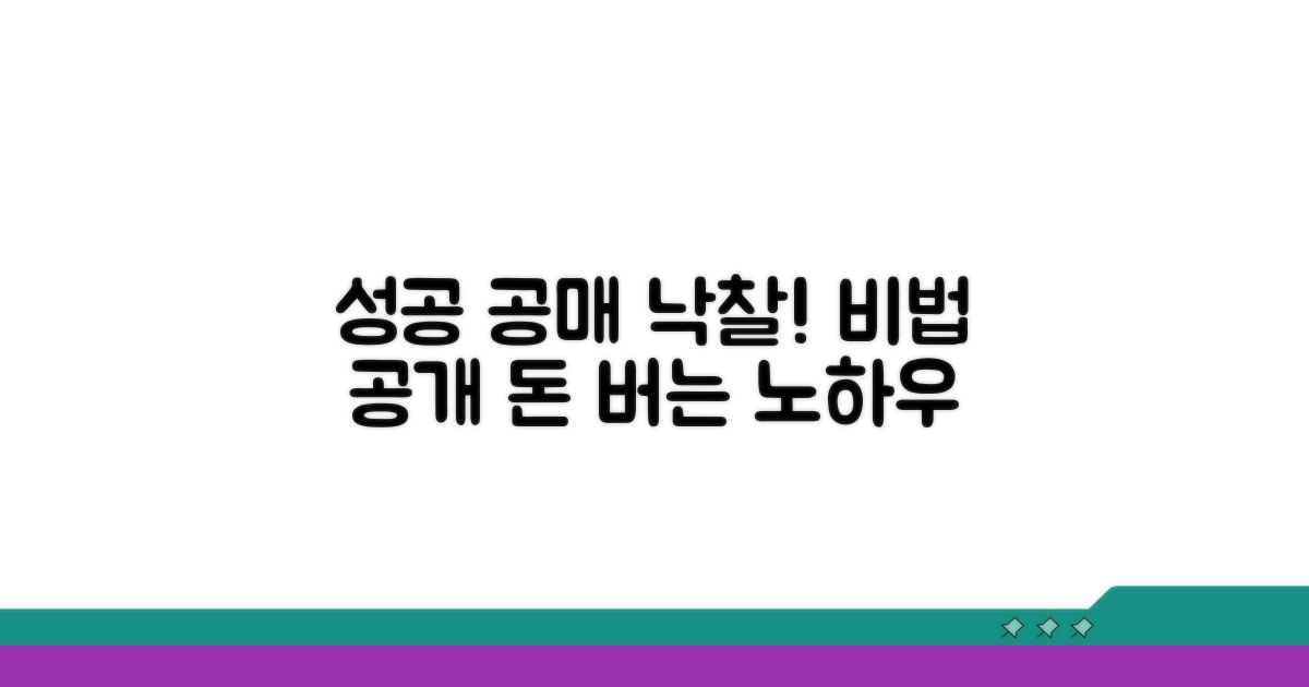 성공적인 공매 낙찰 비법