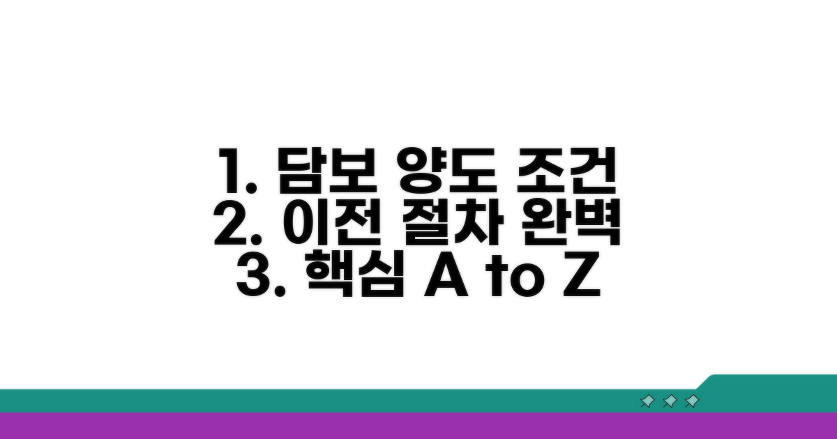 피담보채권 양도 조건과 절차