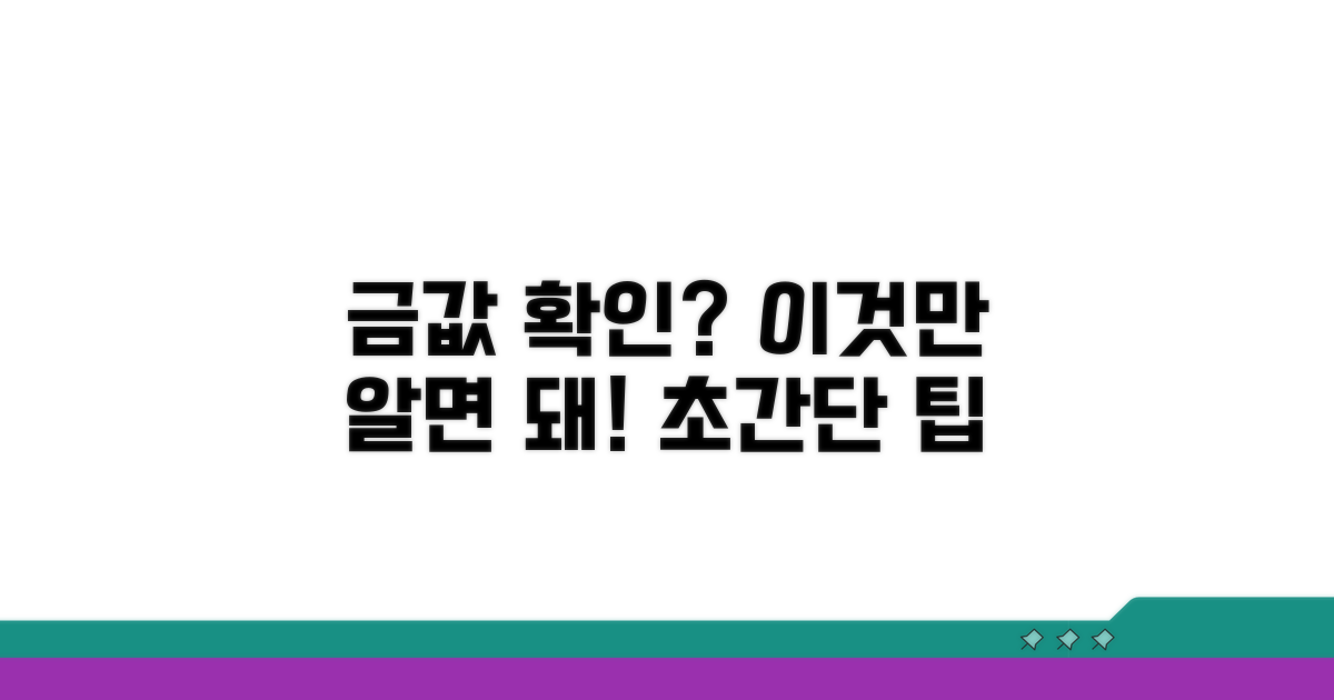금시세 확인 시 꼭 알아둘 점