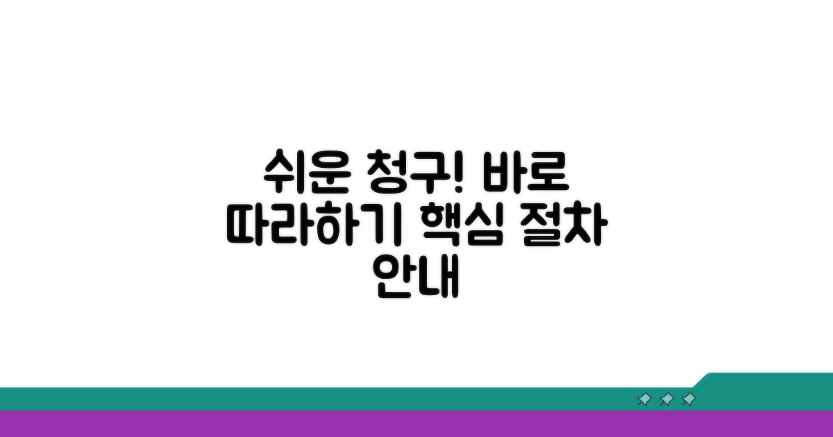 간편 청구 방법과 절차 안내