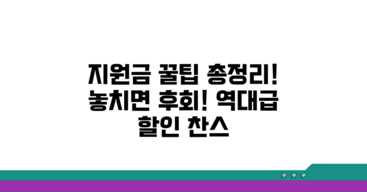 지원금 할인 이벤트 총정리