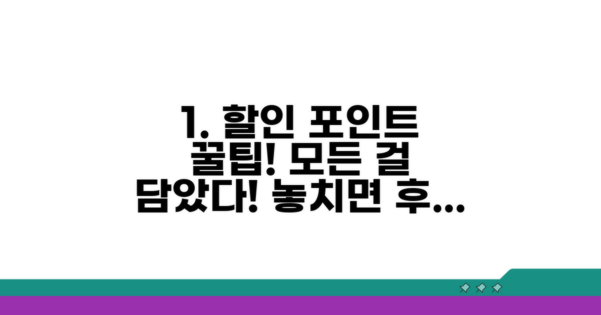 할인, 포인트 적립 꿀팁 총정리