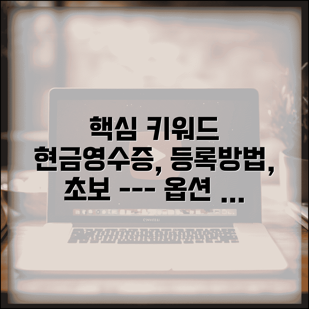 현금영수증 등록방법 쉽게 따라하기 | 처음 이용자를 위한 가이드