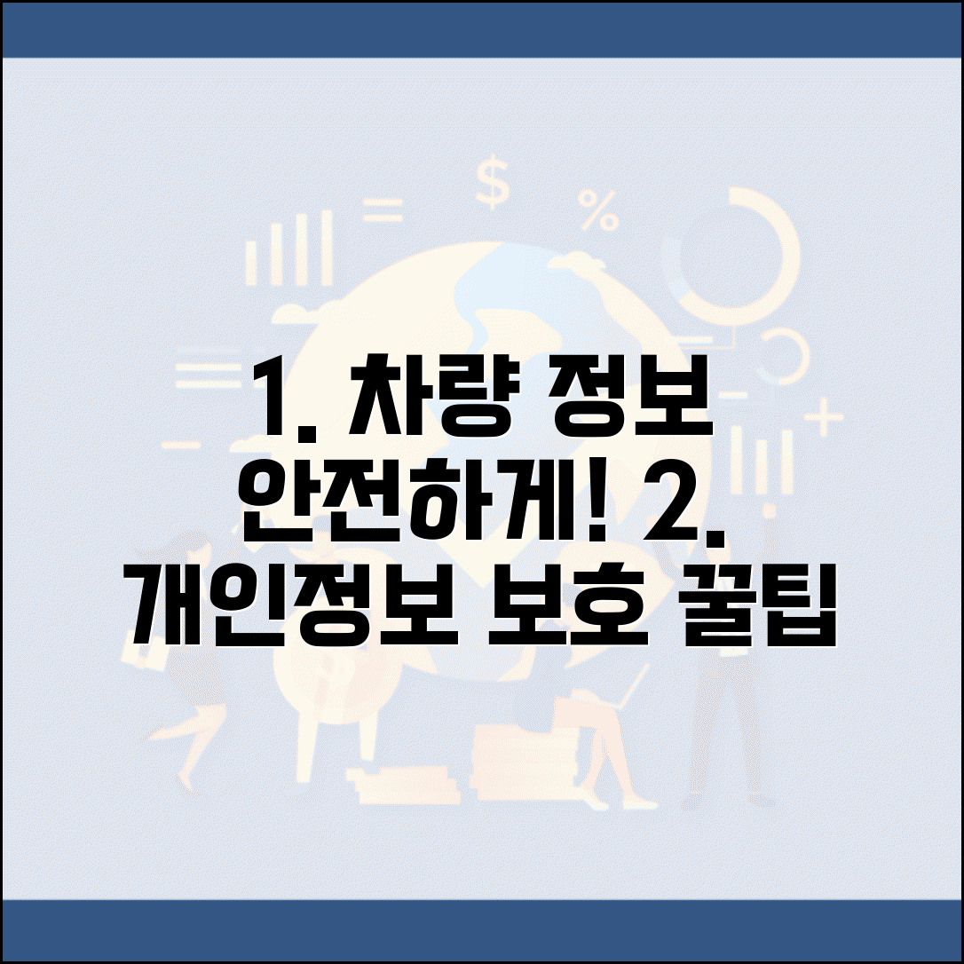 차대번호 안전하게 공유하는 법 | 개인정보 보호 및 사기 예방