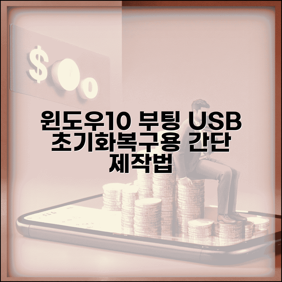 윈도우10 부팅 USB 만들기 | 컴퓨터 초기화 및 복구용 설치 미디어 제작법