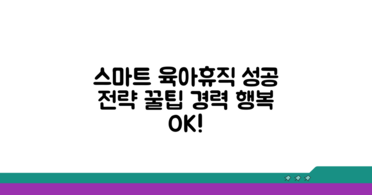 스마트한 육아휴직 활용법