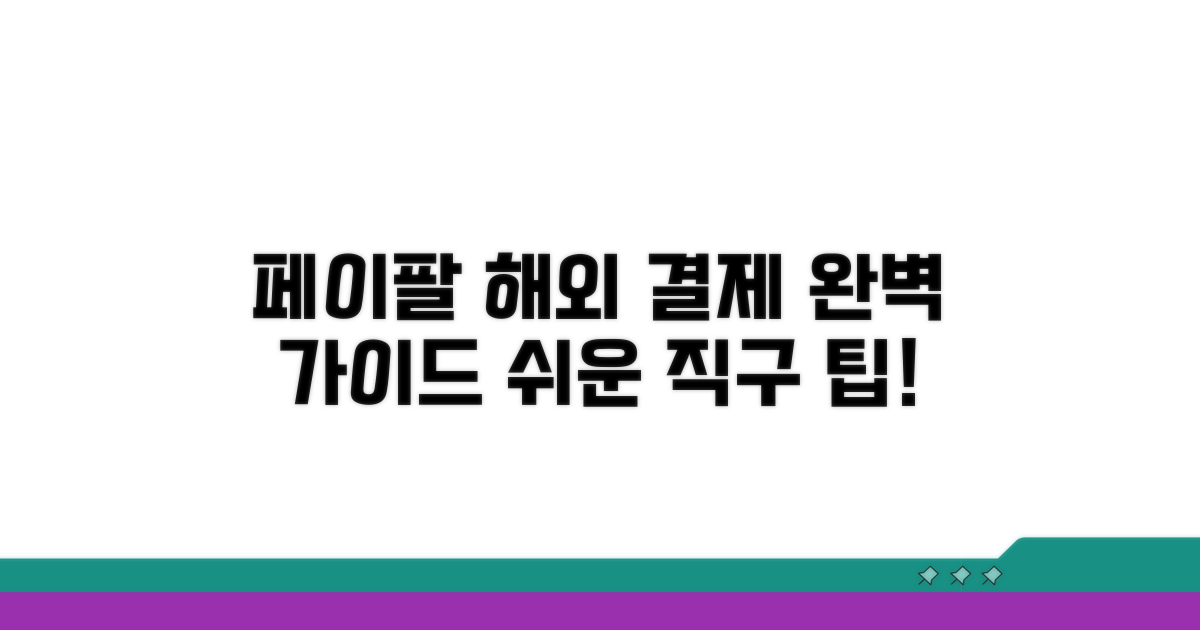 페이팔 해외 결제 완벽 가이드