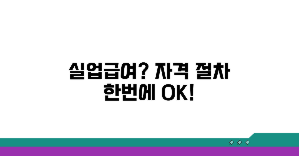 실업급여 신청 자격 및 절차