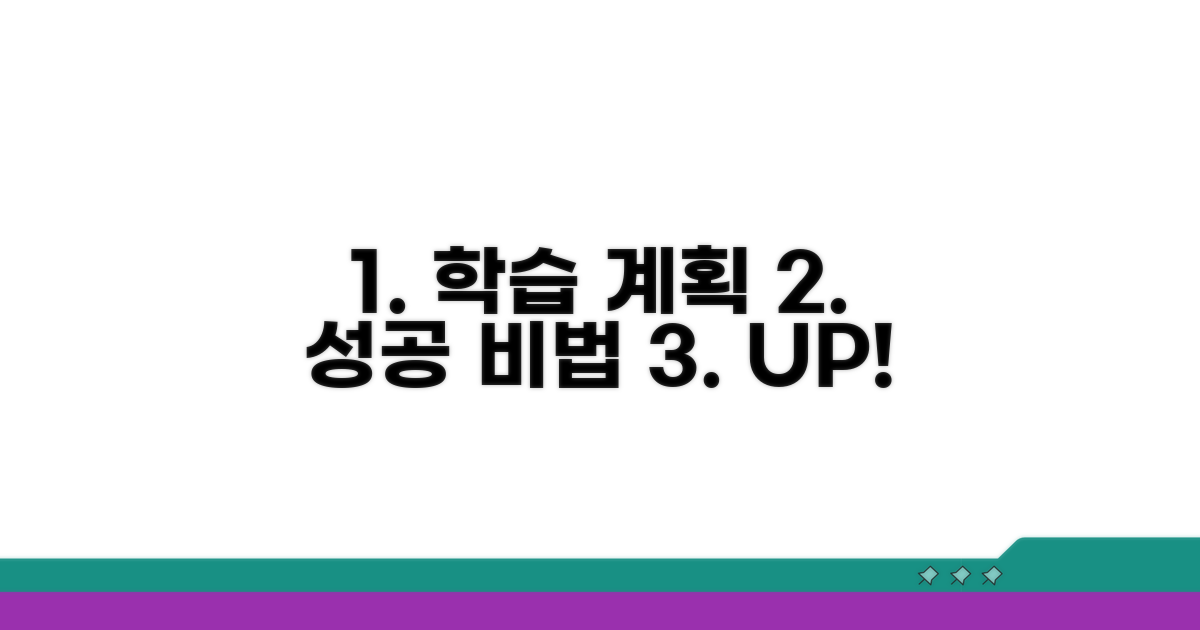 효율적인 학습 계획 세우는 법