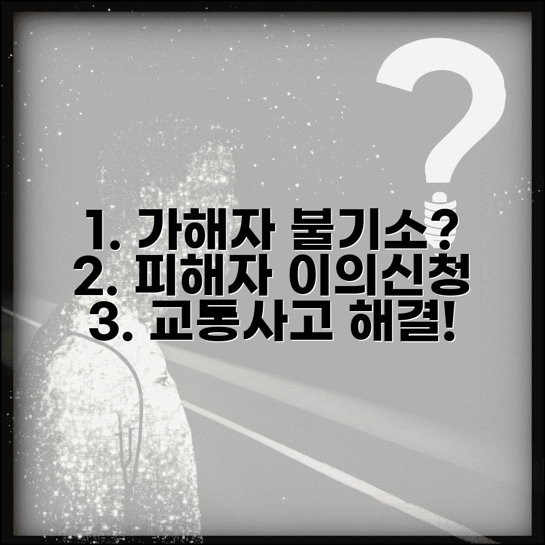 교통사고 불기소 처분 | 교통사고 가해자 불기소 결정과 피해자 이의신청