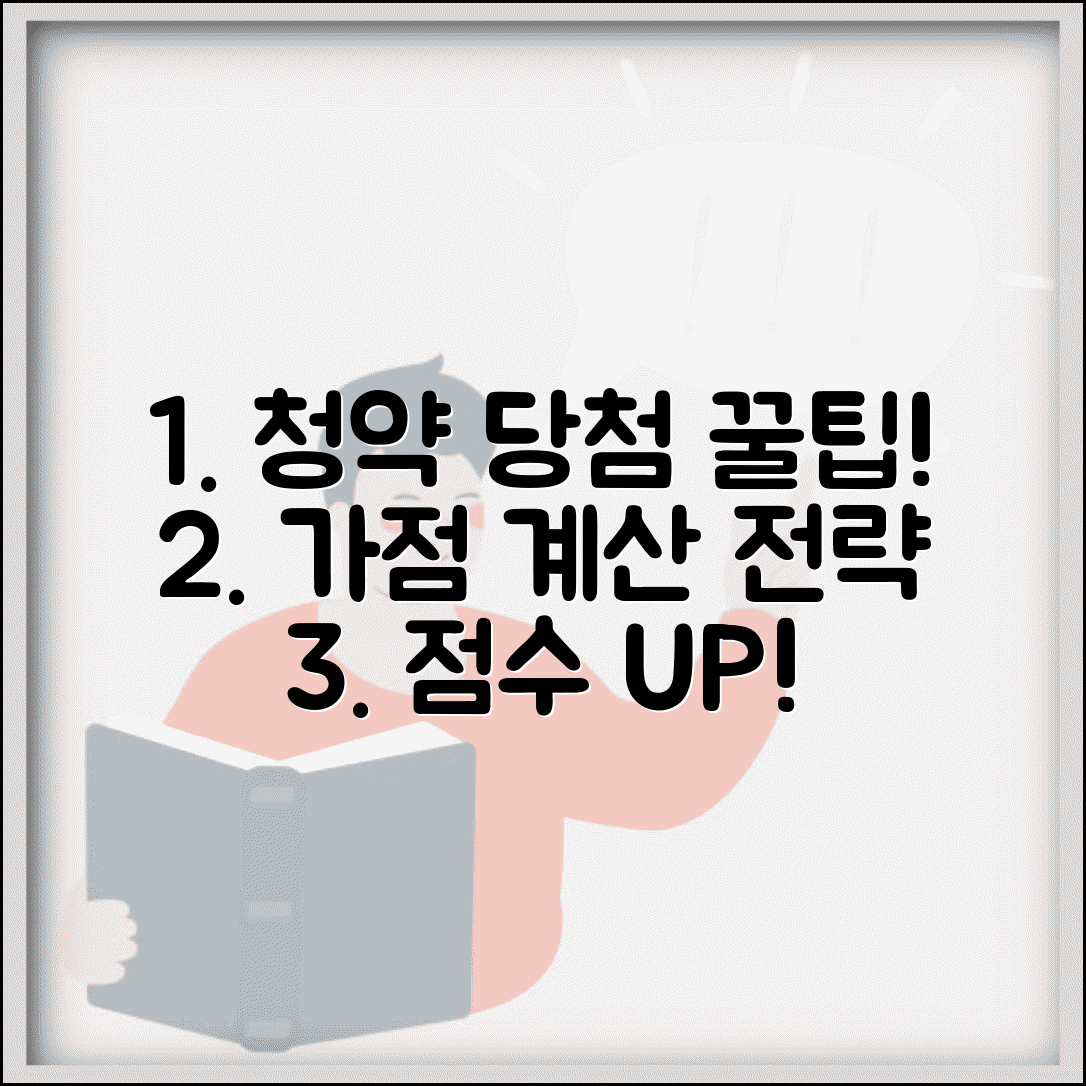 청약 당첨 점수 계산 가점 계산기 | 청약 가점 올리는 방법 전략