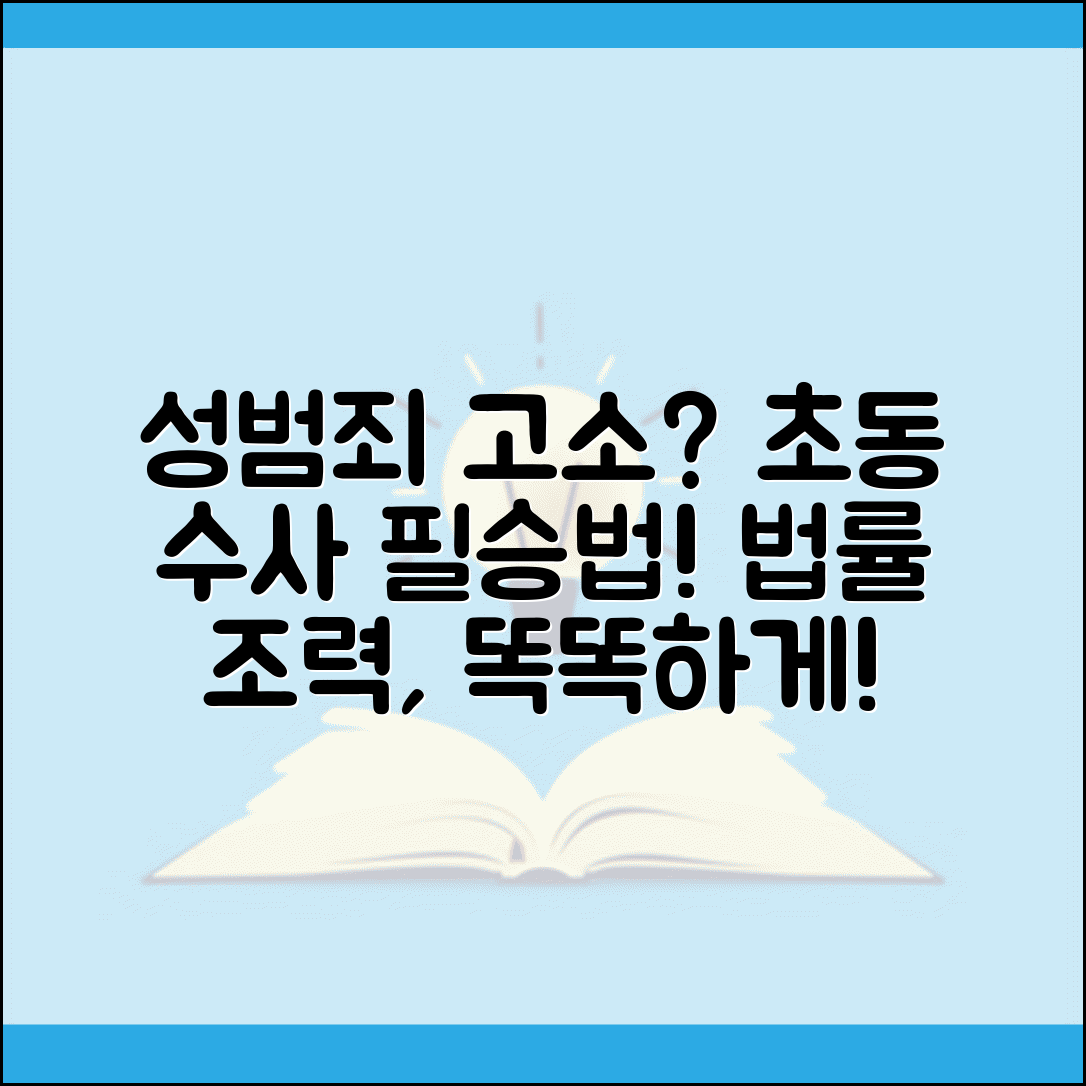 성범죄 고소당했을때 대응 가이드 | 초동 수사 대처 및 법률 조력 방법
