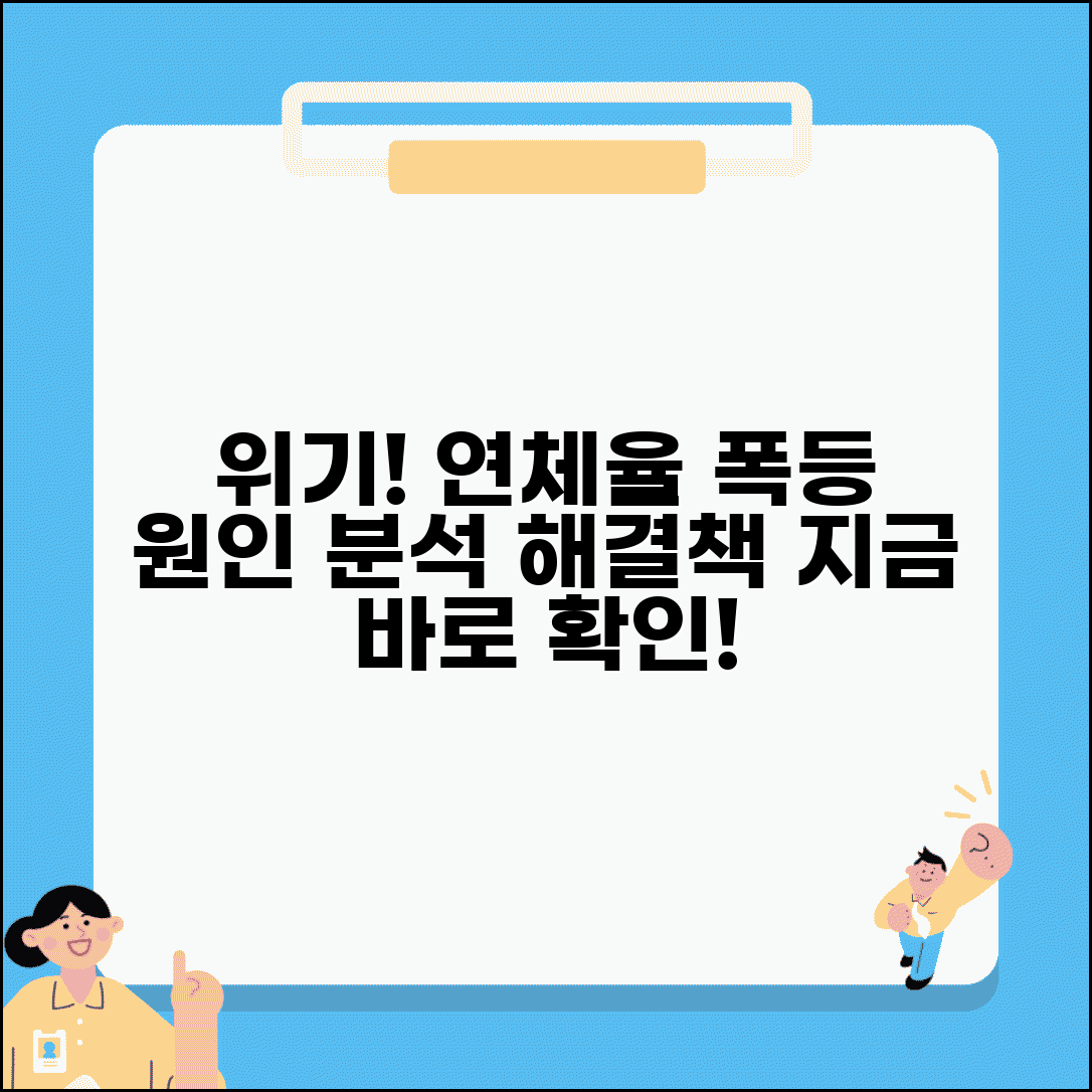 연체율 급증 원인 | 연체율 급격한 증가 배경과 대응 방안