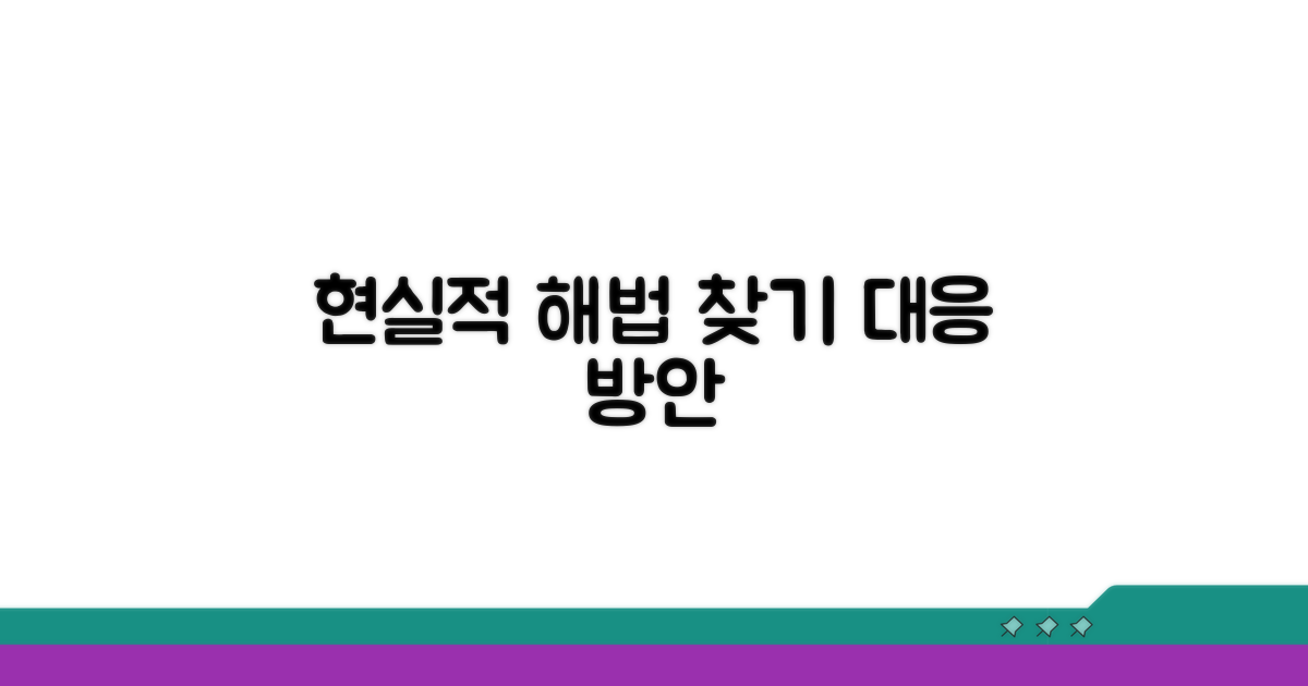 현실적인 대응 방안 모색