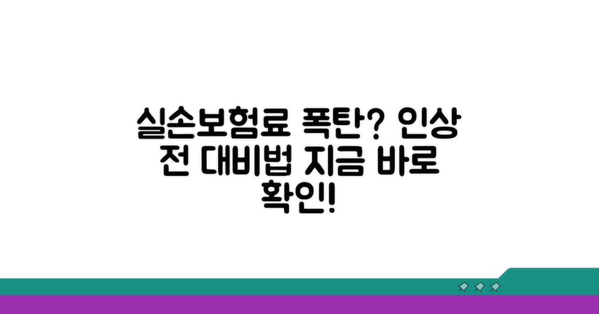 실손보험료 인상, 알고 대처하기