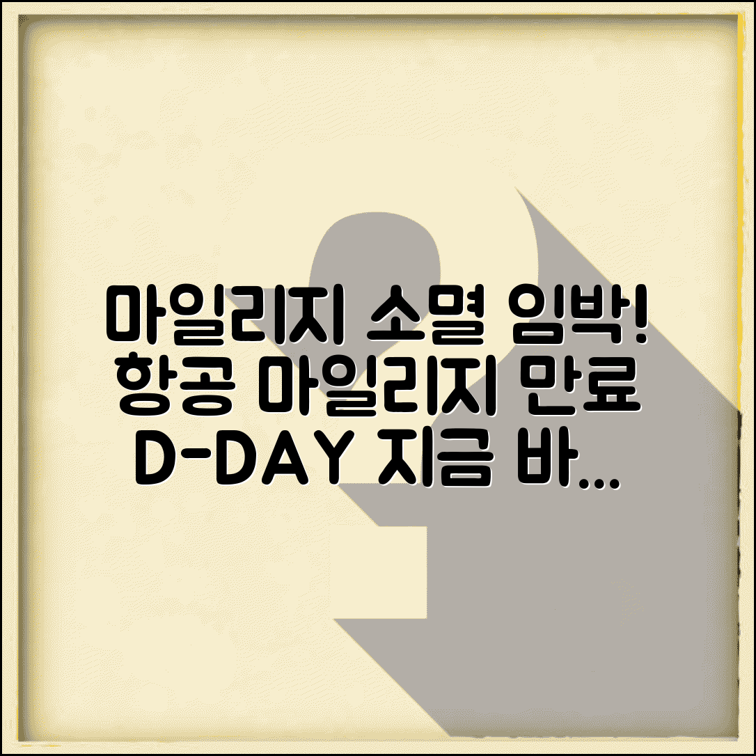 마일리지 소멸 시기 언제까지 유효 | 항공 마일리지 만료 기한