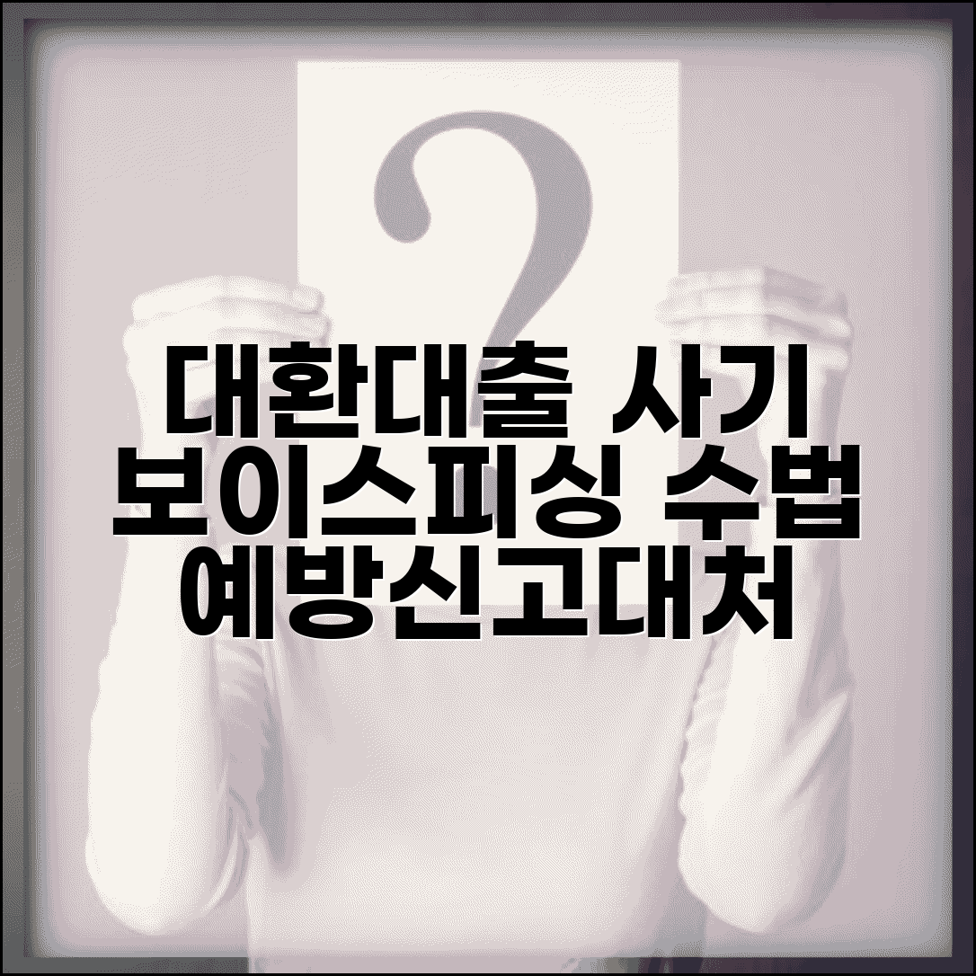 대환대출 사기 유형과 예방법 | 보이스피싱 수법 | 주의사항 | 예방 팁 | 신고처 | 피해 대처
