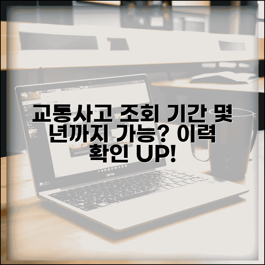 교통사고 내역 조회 기간 몇 년 | 교통사고 이력 조회 가능 기간