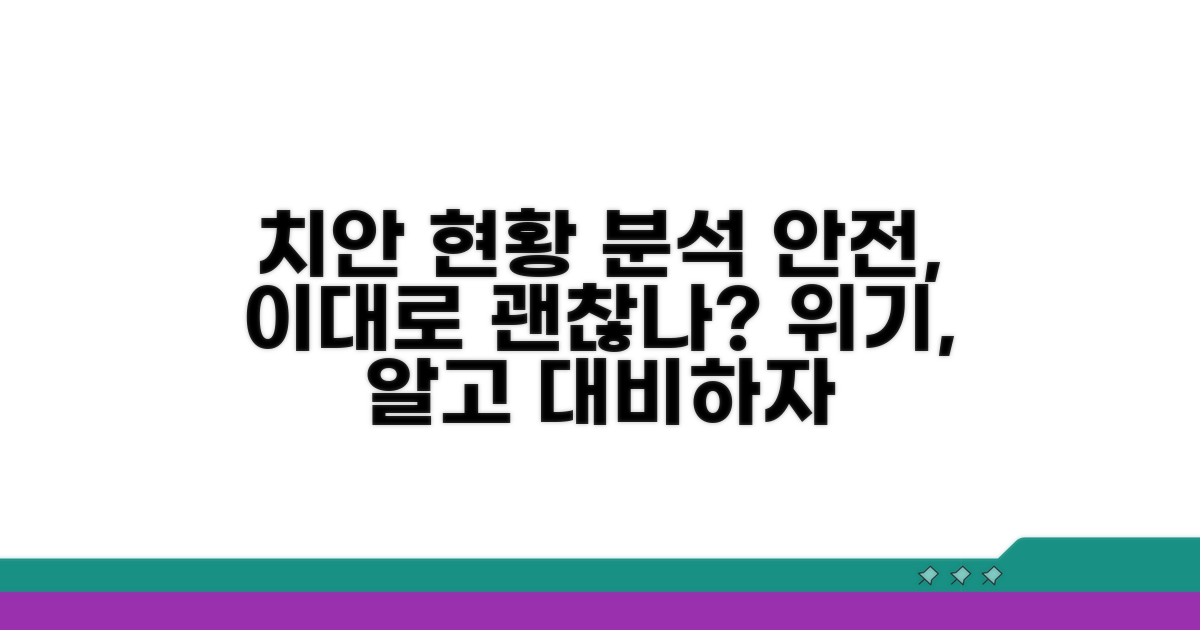 주변 치안 현황 분석 및 필요성