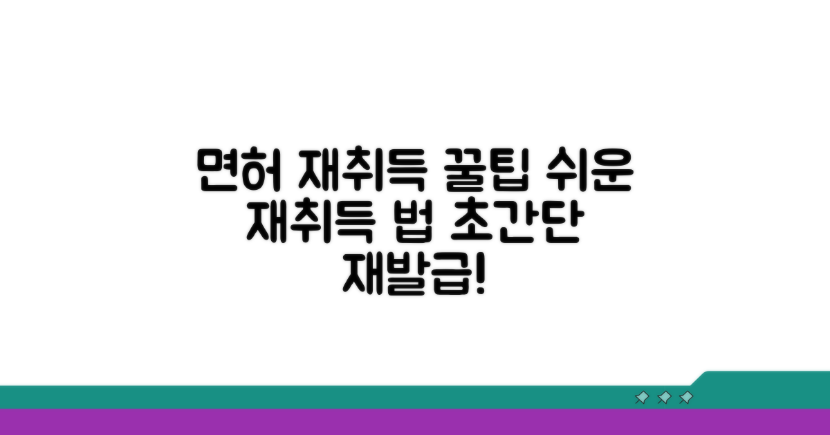 면허 재취득 절차 완벽 가이드