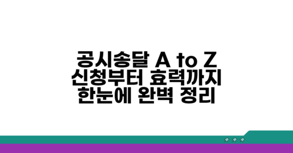 공시송달 신청부터 효력까지