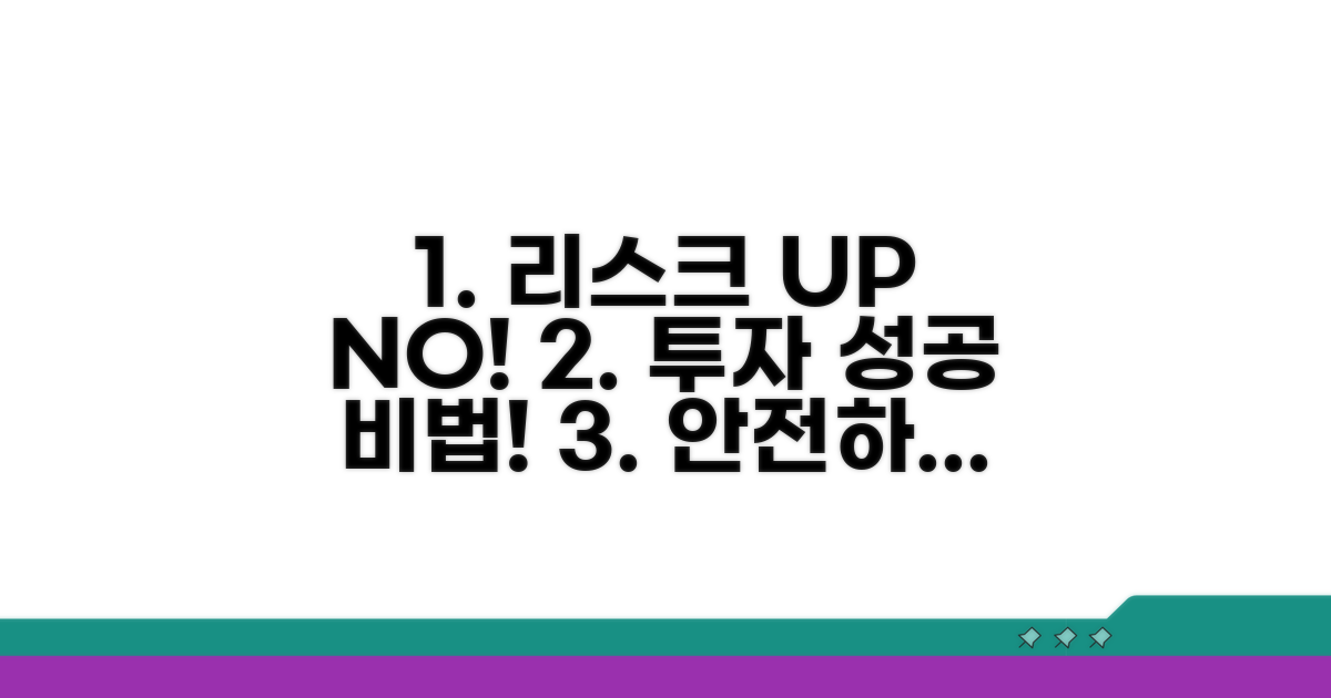 리스크 관리와 투자 성공 비법