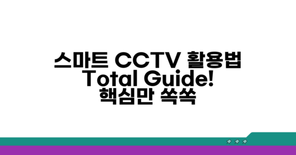 똑똑한 CCTV 활용법 총정리