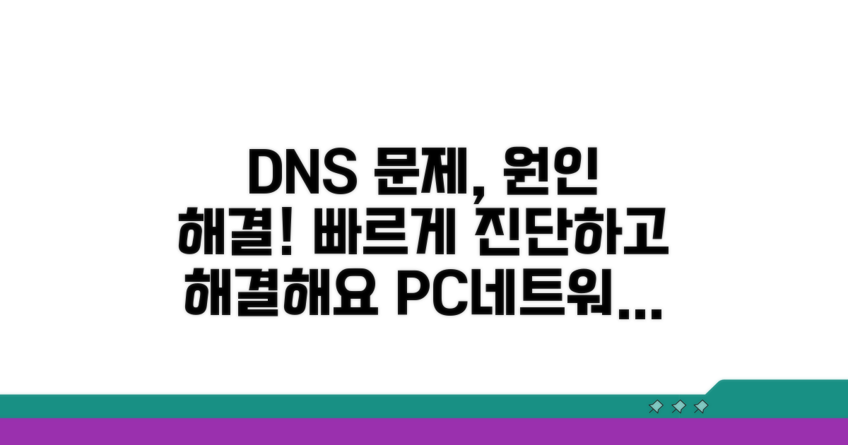 DNS 연결 문제 원인 파악